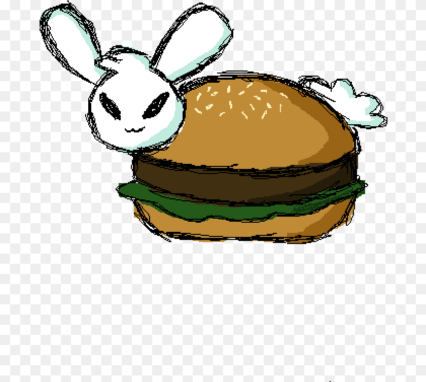 Burger Bun Bun Cartoon, Food, Face, Head, Person PNG