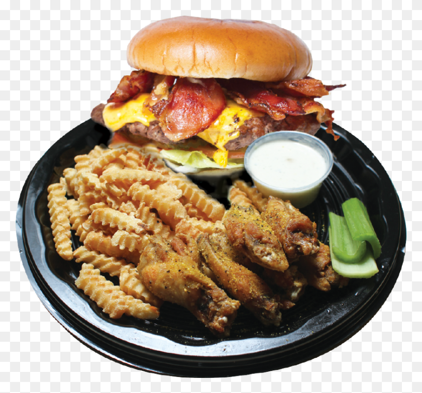 838x776 Burger Cheeseburger, Food, Meal, Dish HD PNG Download