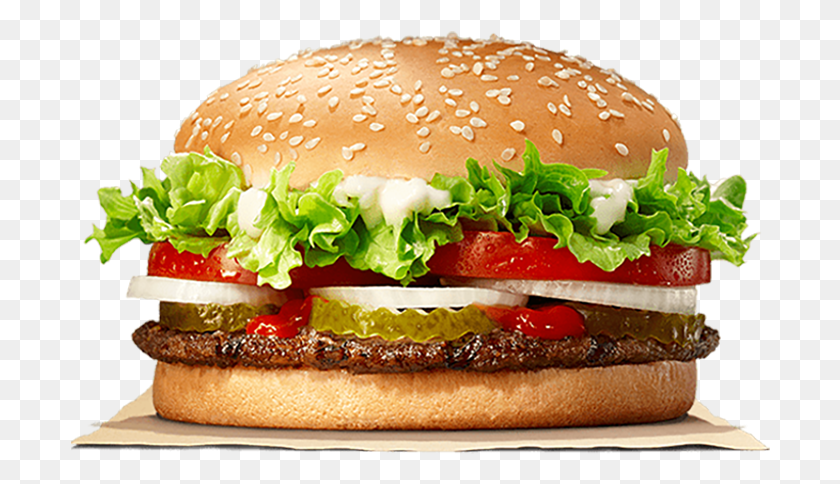 700x424 Descargar Png Burger King Whopper, Hamburguesa, Comida, Hot Dog Hd Png