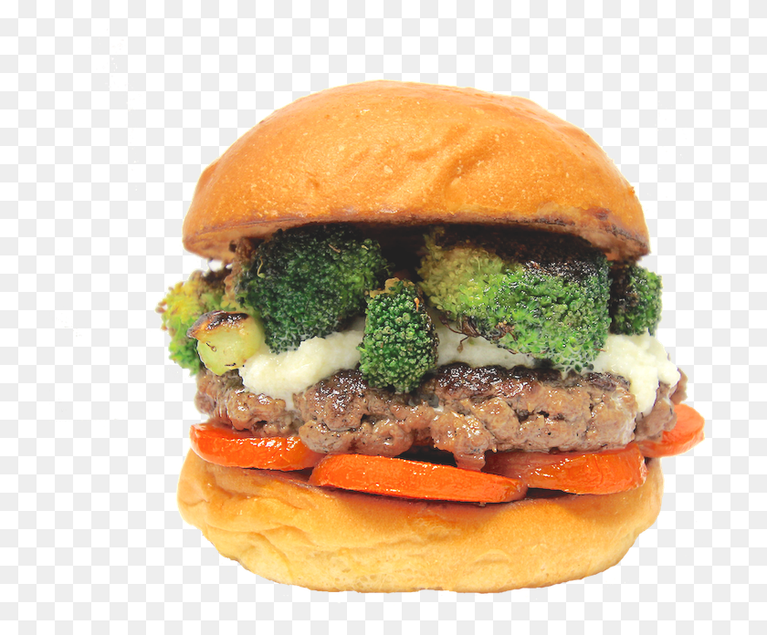 734x636 Burger Theory Fast Food, Food, Plant, Vegetable HD PNG Download