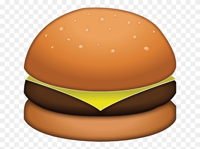 641x569 Burger With No Background Clipart And More Burger Emoji Transparent Background, Food, Sweets, Confectionery HD PNG Download