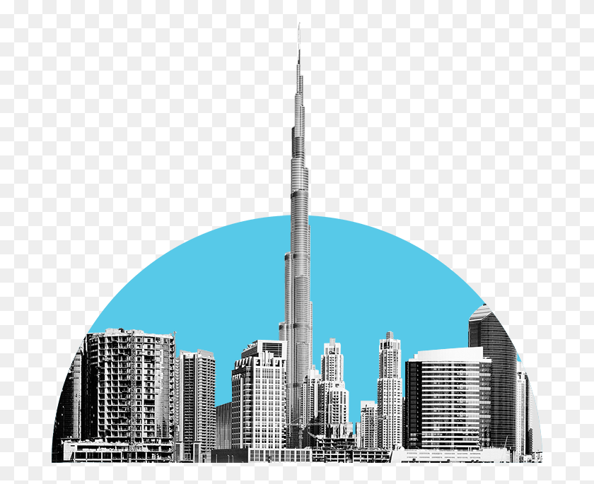 696x625 Burj Khalifa Burj Khalifa, High Rise, City, Urban HD PNG Download