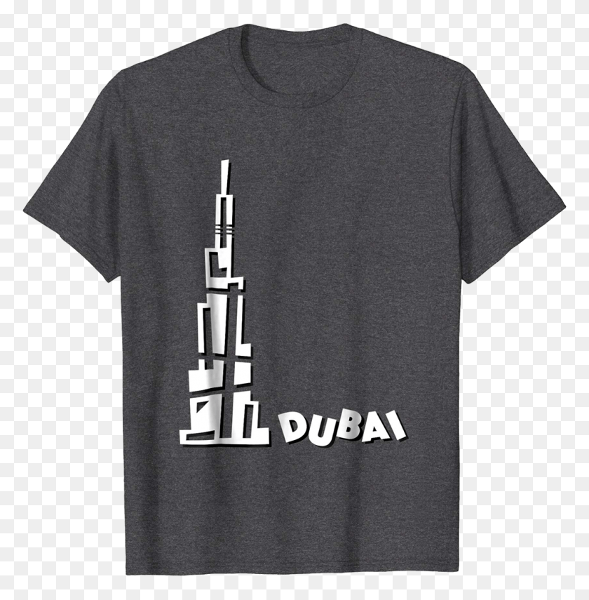 1000x1020 Burj Khalifa Dubai Travel T Shirt T Shirt, Clothing, Apparel, T-shirt HD PNG Download