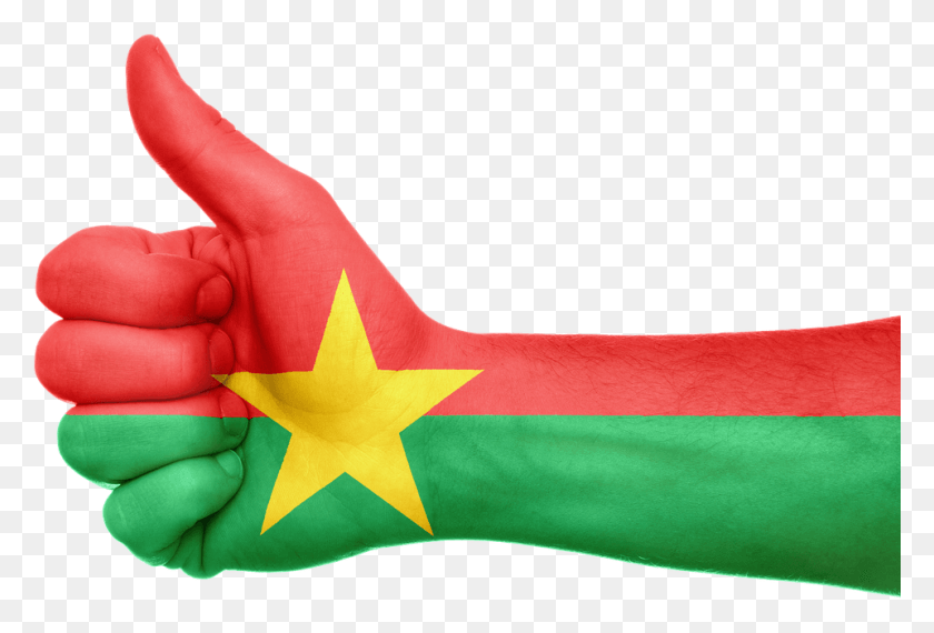 960x628 Флаг Буркина-Фасо Прозрачные Изображения Drapeau Du Burkina Faso, Symbol, Star Symbol, Person Hd Png Download