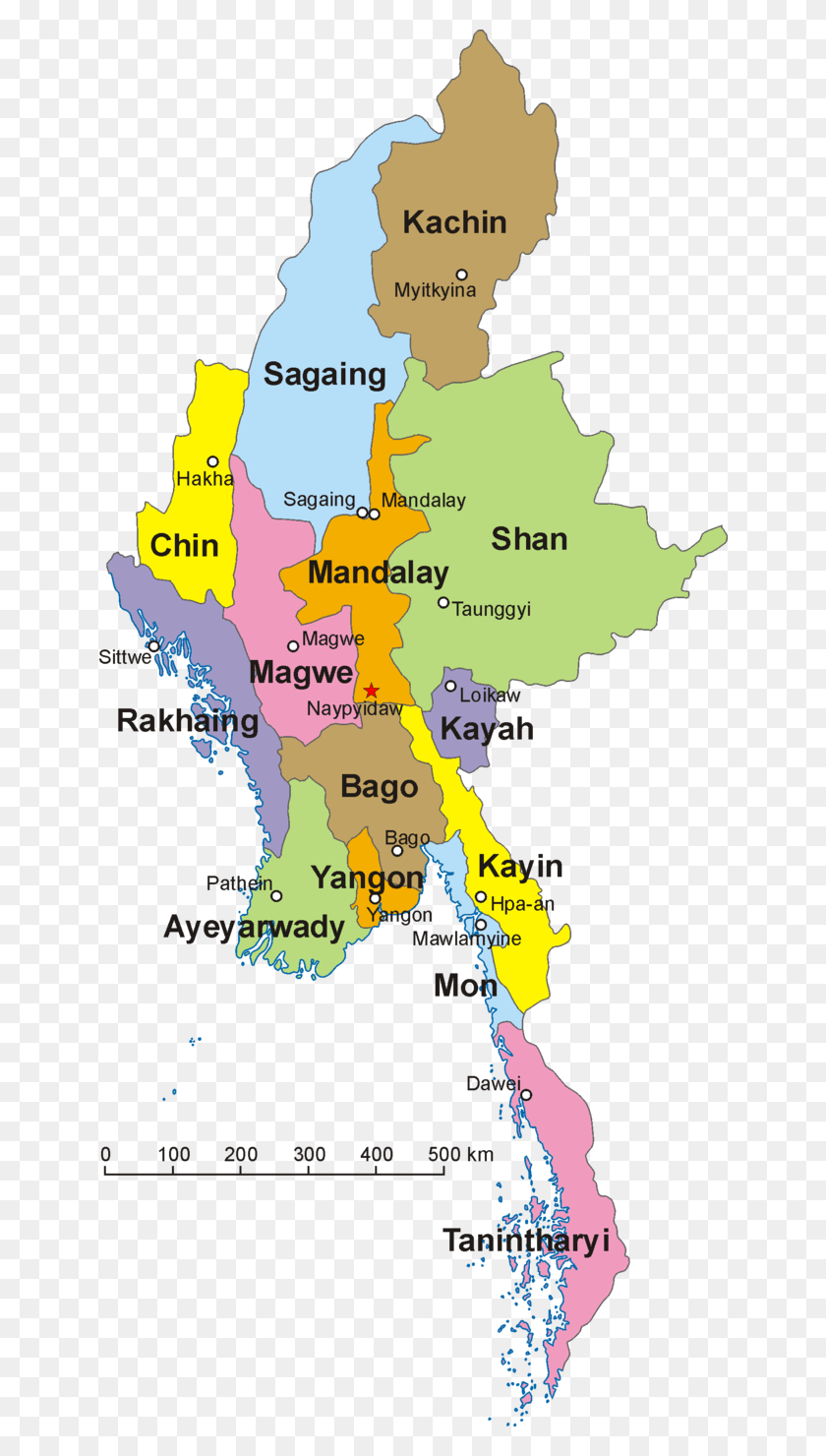 640x1420 Burma Myanmar Map, Diagram, Plot, Atlas HD PNG Download
