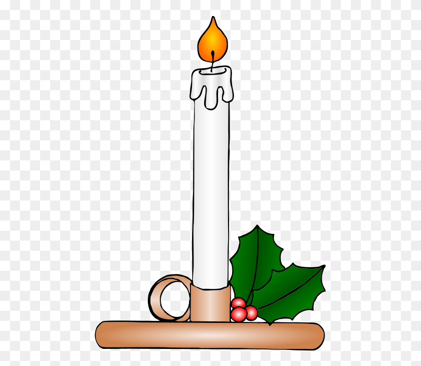 463x670 Burning Candle Animated Gif Pic Clip Art Christmas Candle, Plant, Weapon, Weaponry HD PNG Download