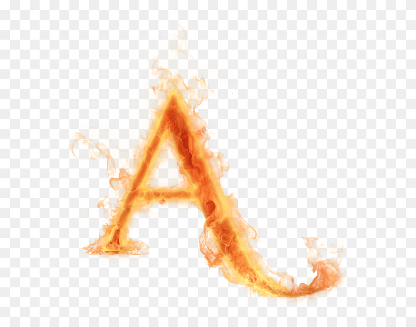 573x600 Burning Letter A, Bonfire, Flame, Fire HD PNG Download