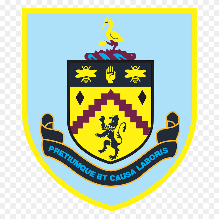 673x780 Descargar Png Burnley Burnley Fc, Logotipo, Símbolo, Marca Registrada Hd Png