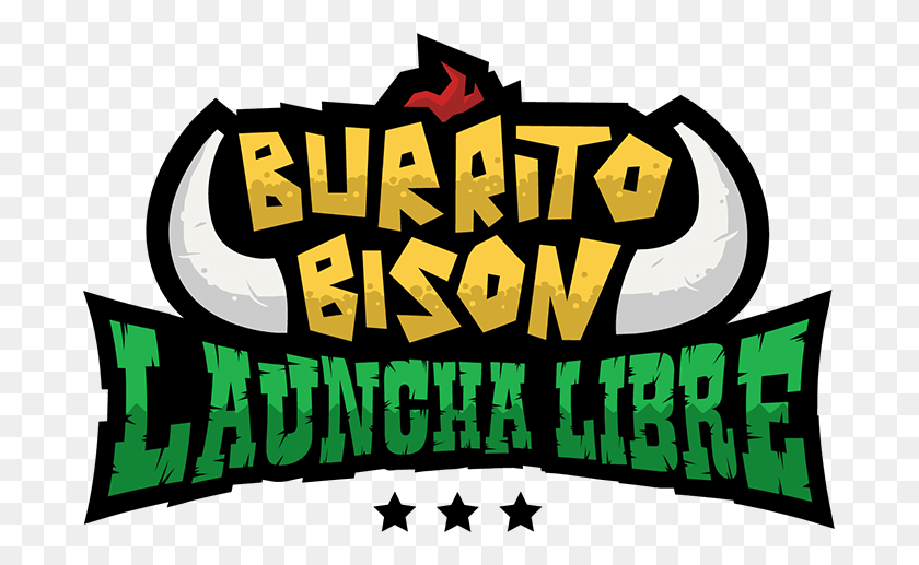 687x457 Burrito Bison Burrito Bison Launcha Libre Logo, Poster, Advertisement, Text HD PNG Download