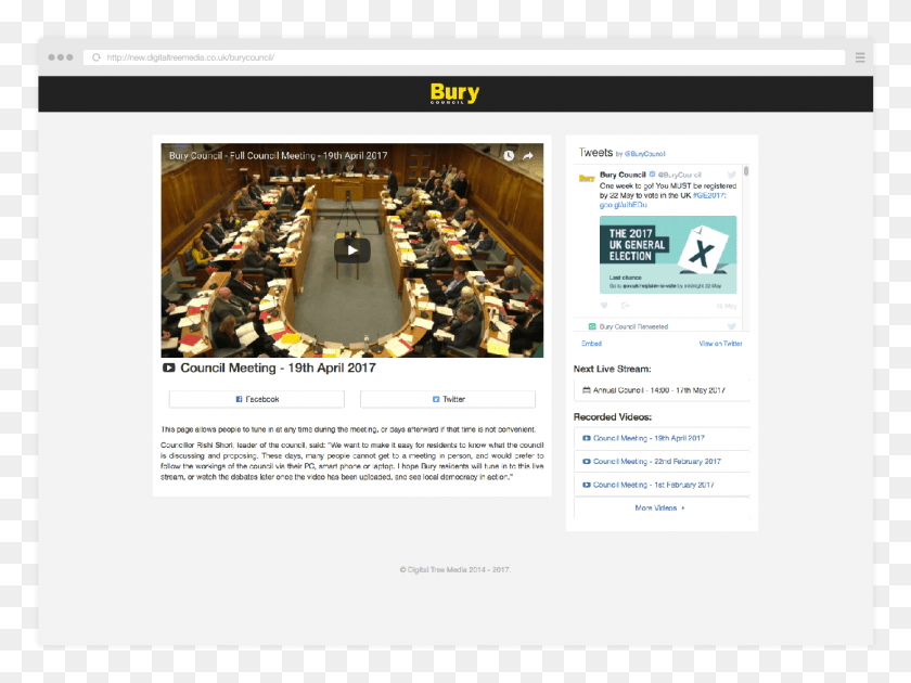 1296x948 Bury Council Approached Digital Tree Media With The Website, File, Webpage, Chair HD PNG Download