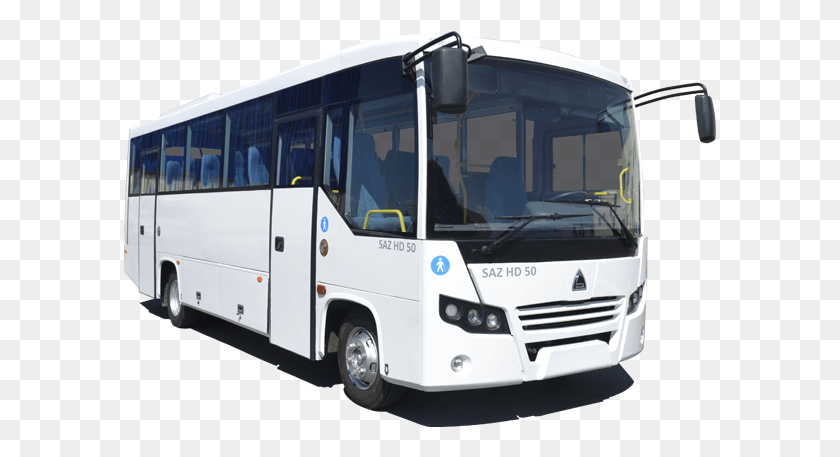 593x397 Bus Higer, Vehicle, Transportation, Van HD PNG Download