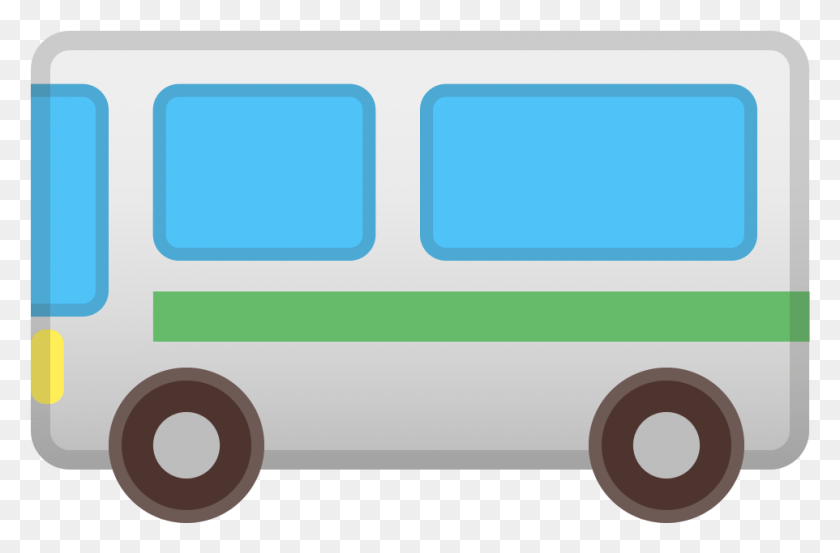 962x609 Icono De Autobus Bus Emoji, Van, Vehículo, Transporte Hd Png