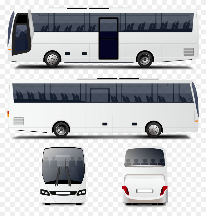1872x1965 Автобус Автобус Макет Автобуса, Автомобиль, Транспорт, Микроавтобус Hd Png Скачать