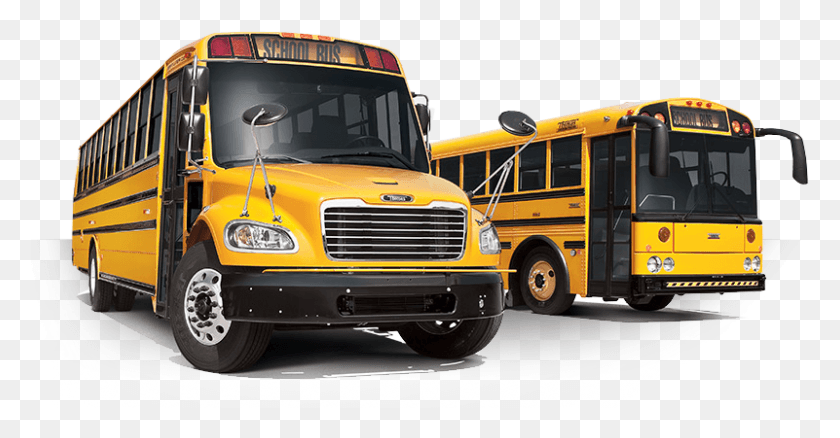 801x389 Автобус Школьный Автобус, Транспортное Средство, Транспорт, Фургон Hd Png Скачать