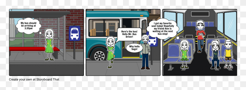 1145x368 Bus Stop Cartoon, Person, Human, Vehicle HD PNG Download