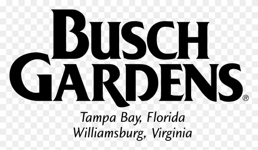 867x478 Busch Gardens Logo Busch Gardens, Gray, World Of Warcraft HD PNG Download