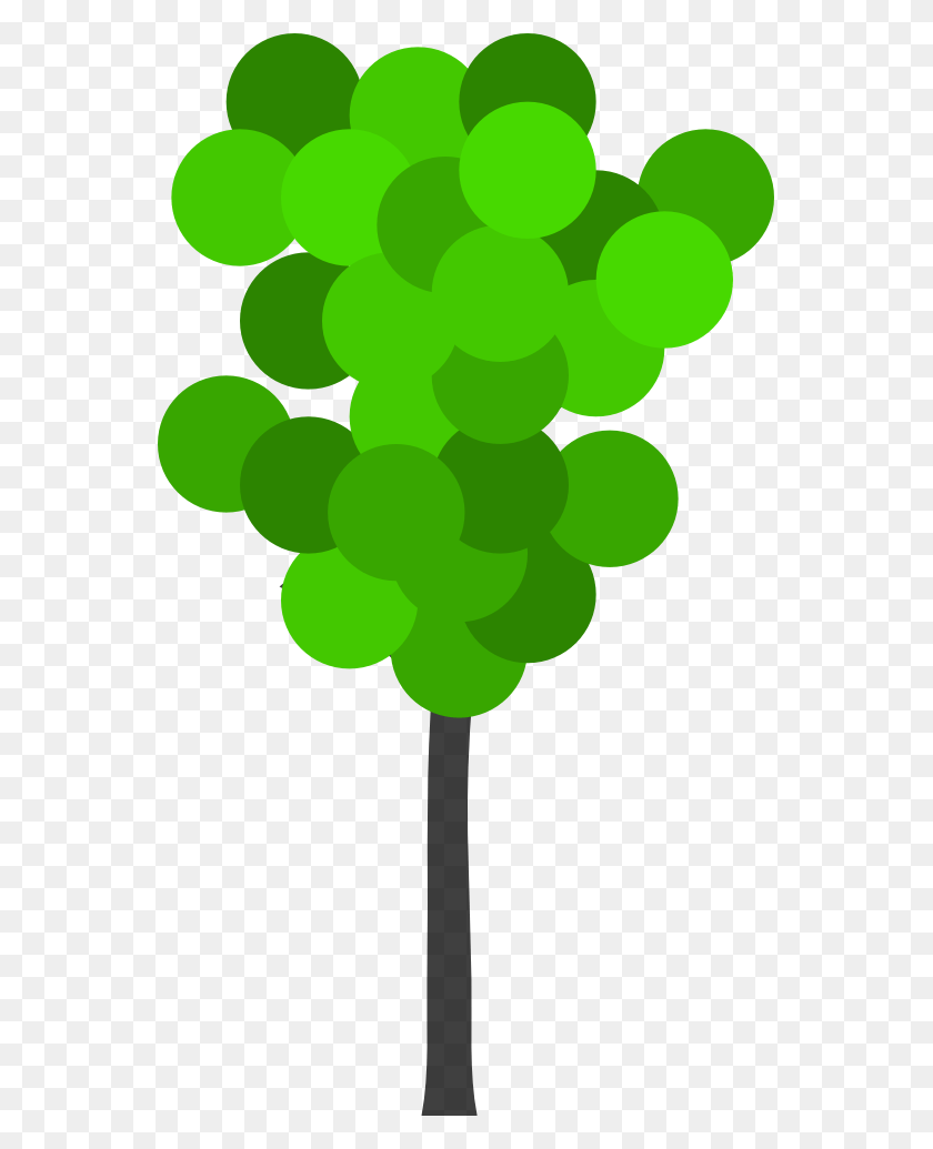 555x975 Bush Clip Art Free Cartoon Tree, Green, Plant, Ball HD PNG Download