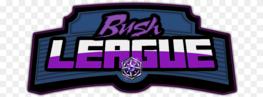 Bush League, Logo, Purple, Symbol, Scoreboard PNG