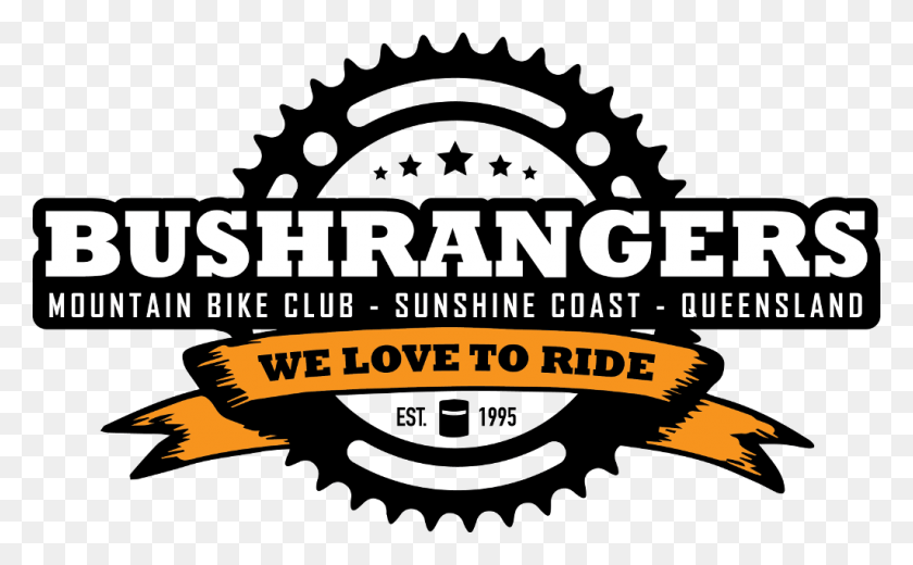 1024x604 Bushrangers Mtb Club Sunshine Coast The Original Sunshine Mountain Bike Group Logo, Text, Label, Outdoors HD PNG Download