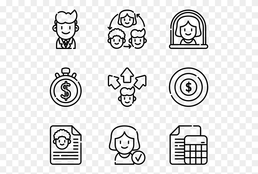 517x505 Business Administration Visualisation Icon, Gray, World Of Warcraft HD PNG Download