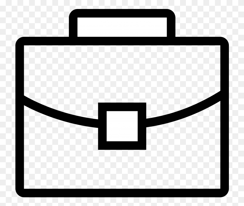 736x651 Business Bag Line Icon Outline Of A First Aid Box, Text, Symbol HD PNG Download