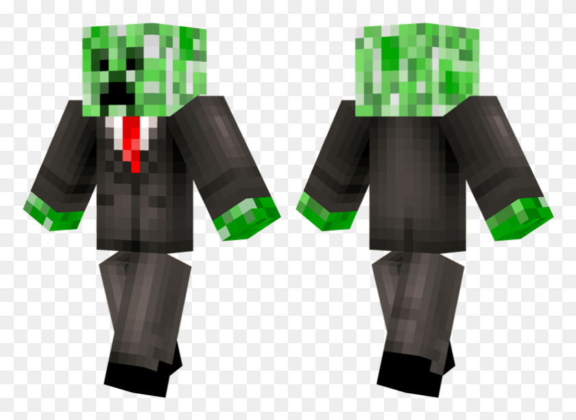 782x554 Business Creeper Minecraft Pe Skin Blue Creeper, Toy, Text, Graphics HD PNG Download