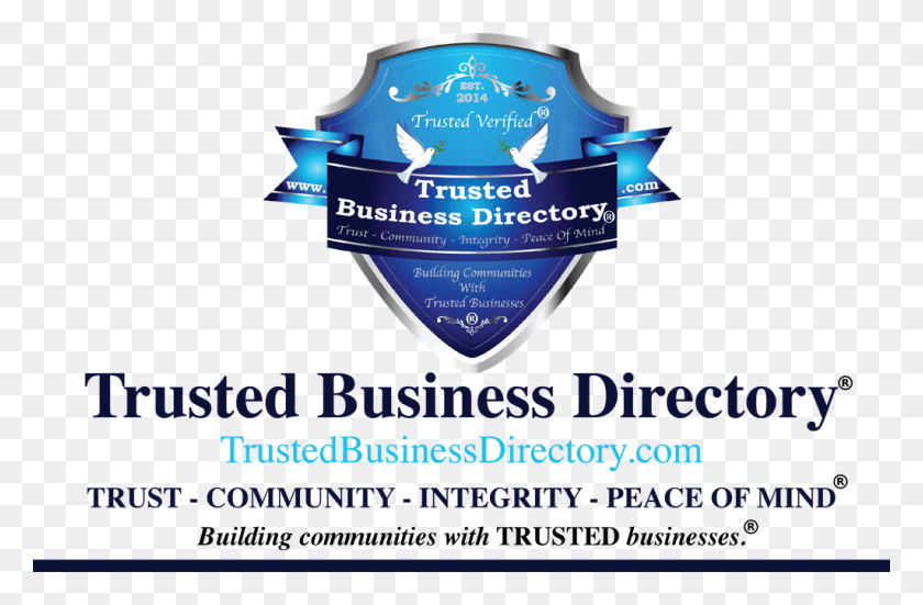 1024x645 Business Directory Emblem, Text, Label, Advertisement HD PNG Download