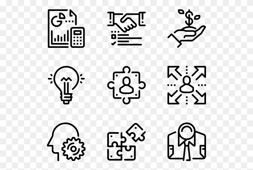 529x505 Business Management Farm Icons, Gray, World Of Warcraft HD PNG Download