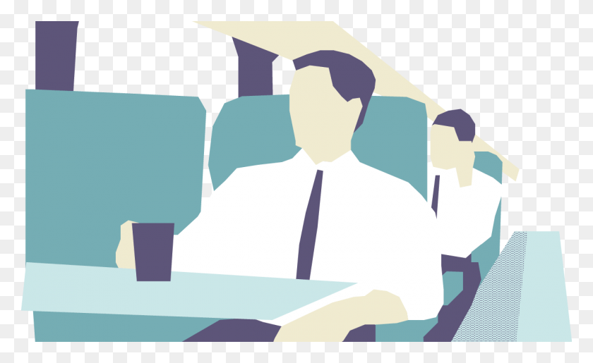 1235x721 Business Passenger Madmenstyle Transparentbg Cartoon, Shirt, Clothing, Apparel HD PNG Download