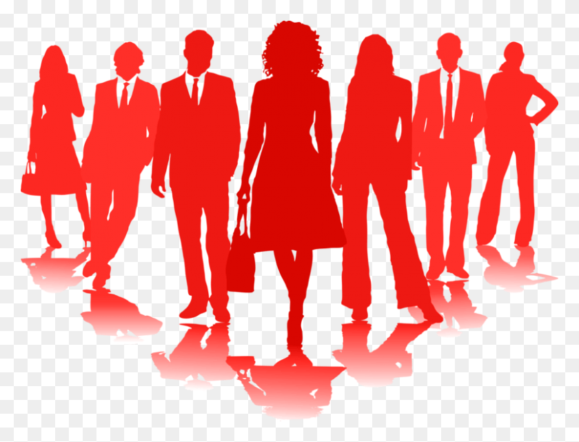 805x600 Business People Shadows Of Business People, Person, Human, Poster HD PNG Download