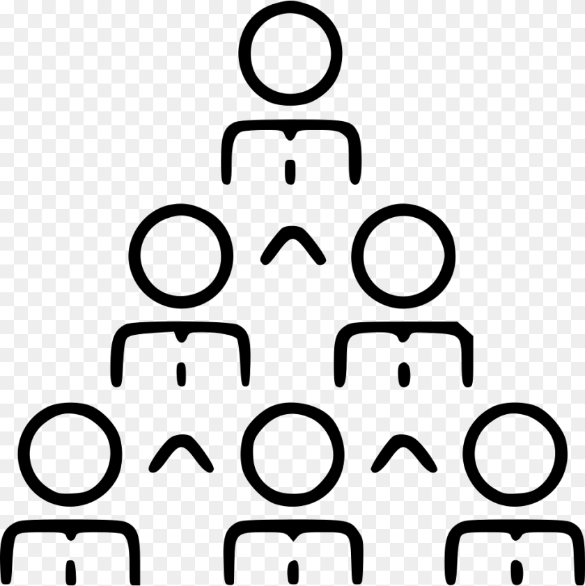 Business Pyramid People Cooperation Leader Organization, Stencil, Symbol, Person, Text Clipart PNG