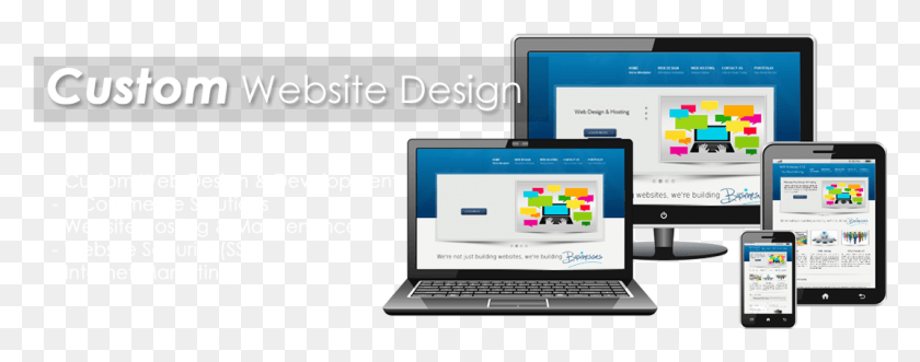 1070x372 Business Responsive Website, Computer, Electronics, Computer Keyboard HD PNG Download