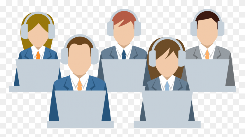1070x562 Business Transparent Free Images People Working On Computer Cartoon, Person, Human, Interview HD PNG Download