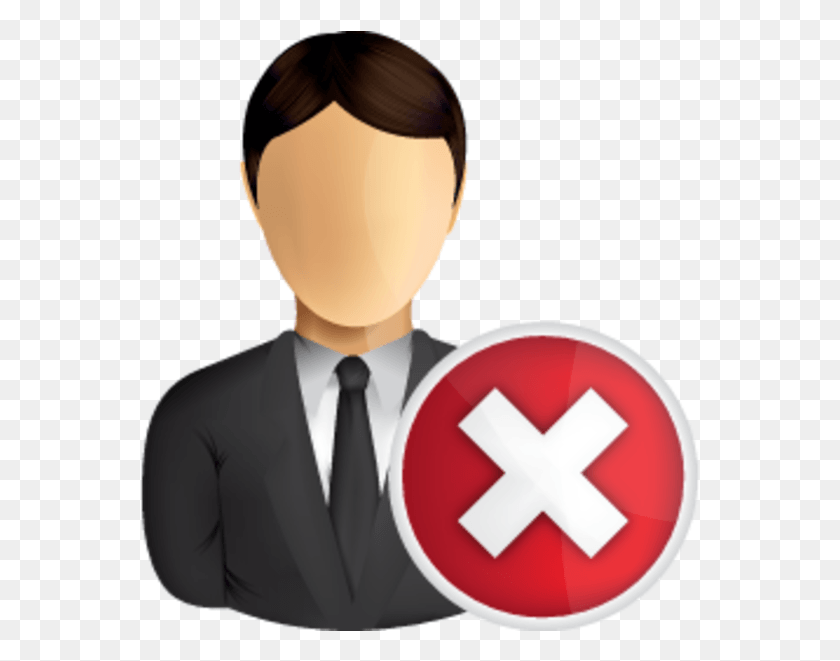 559x601 Business User Delete 1 Image Cartoon Person No Face, First Aid, Human, Bandage HD PNG Download