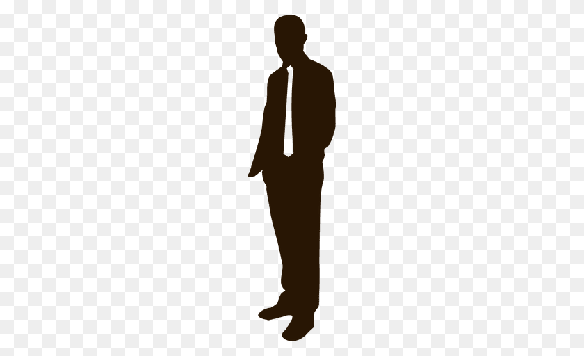 Businessman Hands On Pocket, Silhouette, Adult, Suit, Person Clipart PNG