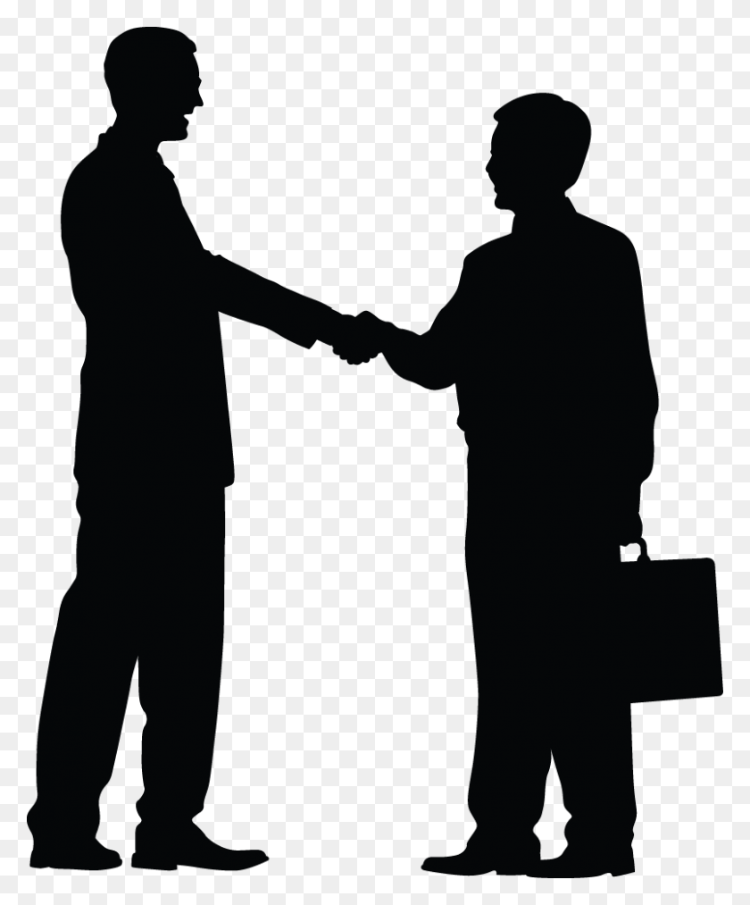 804x983 Businessman Shaking Hands Clipart, Hand, Person HD PNG Download