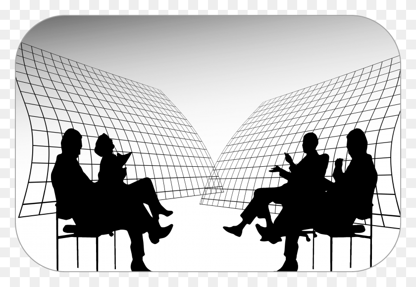 4366x2913 Businessman Silhouettes Teamwork, Person, Human, Duel HD PNG Download