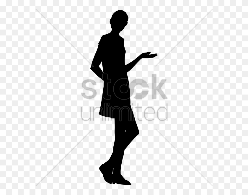 600x600 Businesswoman Posing Silhouette V Agarbatti With Stand, Text, Triangle, Sport HD PNG Download