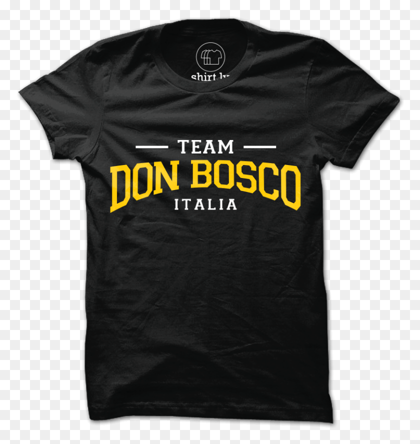 811x861 Busko Nation Shirt Team Don Bosco 151108 Black T Shirt, Clothing, Apparel, T-shirt HD PNG Download