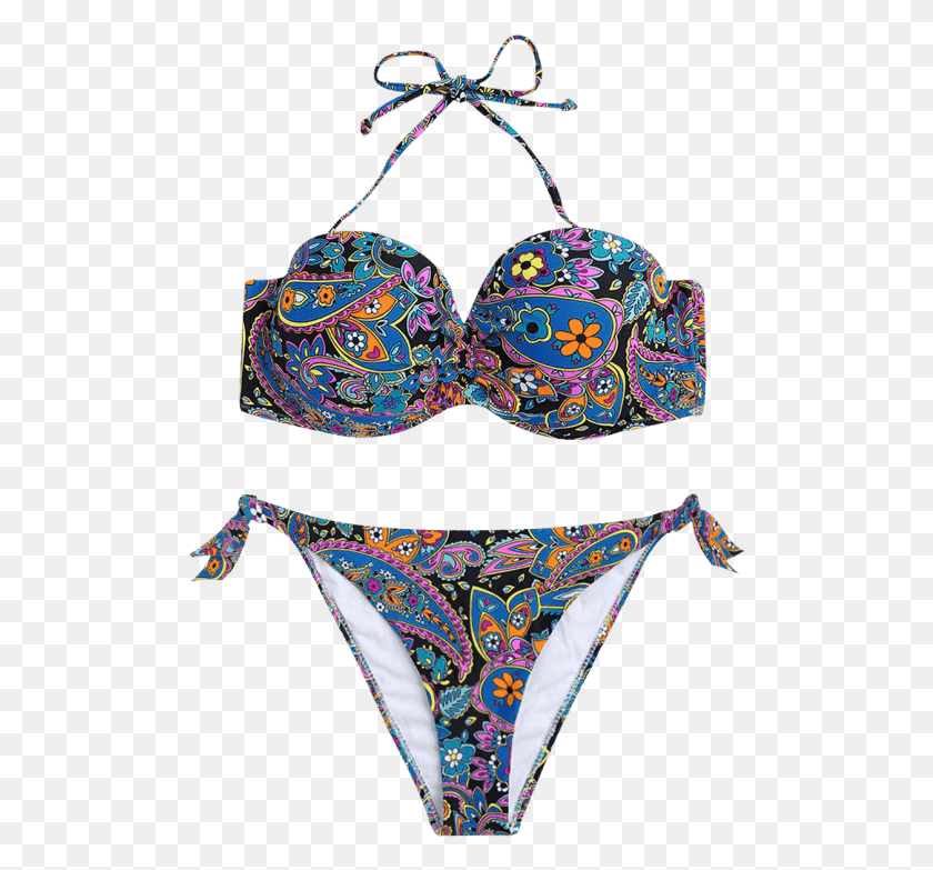 502x723 Bust Bikini Set Bikini, Clothing, Apparel, Lingerie HD PNG Download