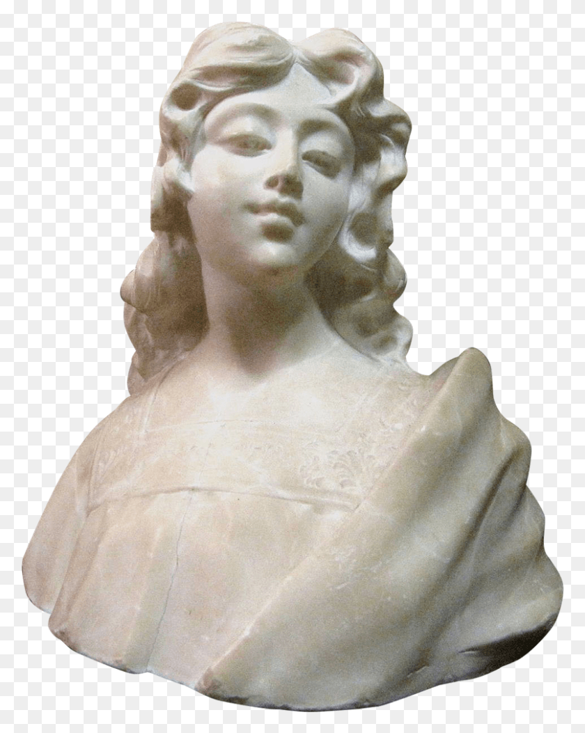 804x1024 Bust Transparent Marble Bust With Transparent Background, Figurine, Sculpture HD PNG Download