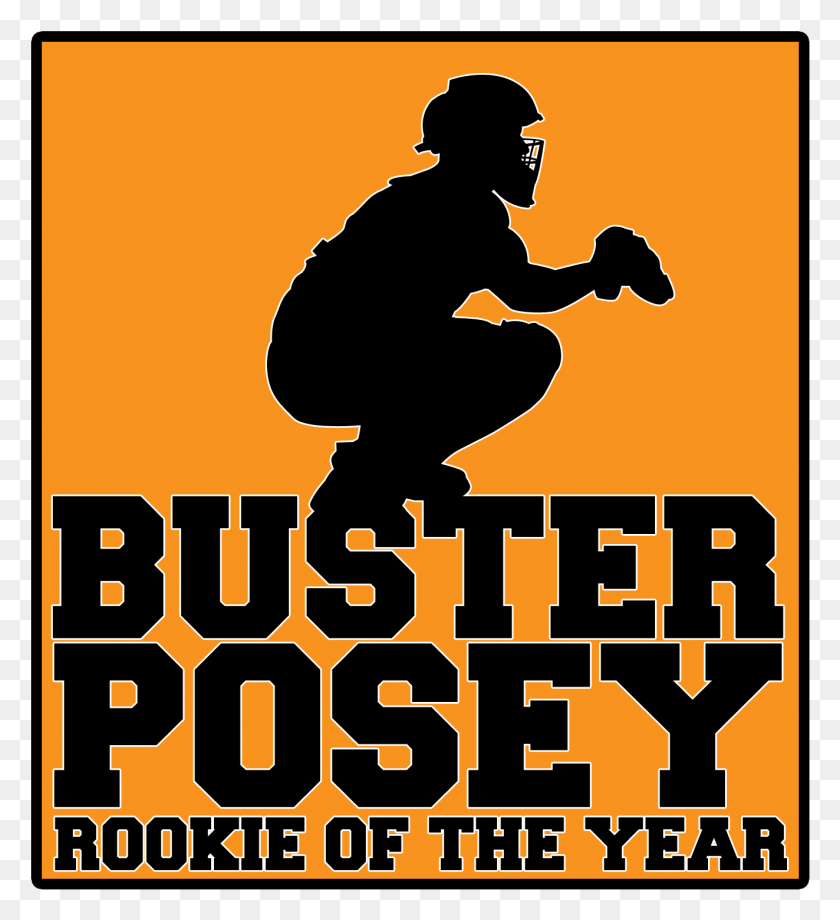 1323x1459 Buster Posey Rookie Of The Year Fan Logo Tree Hill Ravens, Poster, Advertisement, Person HD PNG Download
