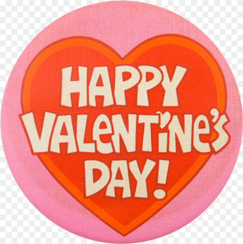 Busy Beaver Button Museum Happy Valentines Day Circle, Badge, Logo, Symbol, Home Decor PNG