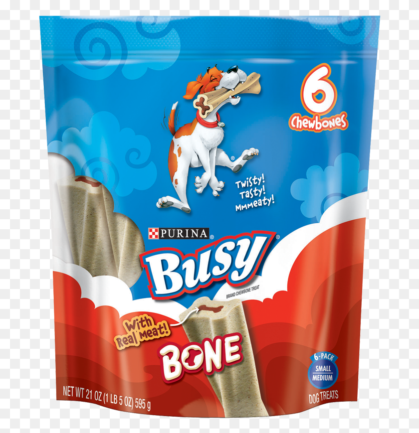 686x809 Busy Bone Real Meat For Small To Medium Dogs Purina Busy Bone, Dessert, Food, Cream HD PNG Download