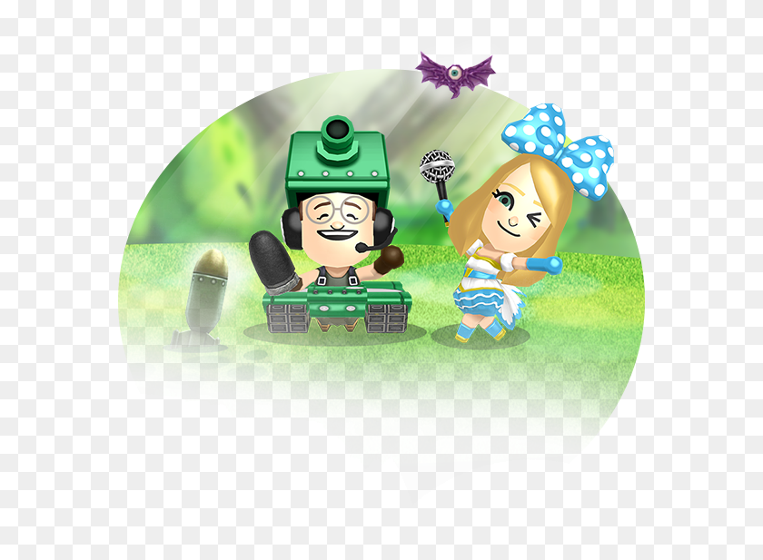 580x557 But It39s Much Funnier If You Say Just Got A New System Miitopia Heroes, Toy, Green, Graphics HD PNG Download
