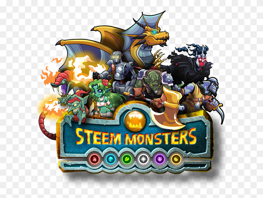 617x571 But Now I Got New Trend Of Steemmonsters Cards Game Steemmonsters Logo, World Of Warcraft, Overwatch, Angry Birds HD PNG Download