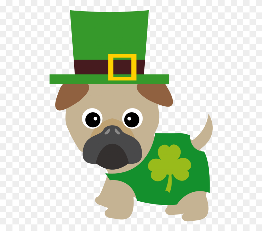 526x681 But There39s Also Corned Beef And Cabbage And Irish St Patrick39s Day Pug Clipart, Graphics, Mammal HD PNG Download