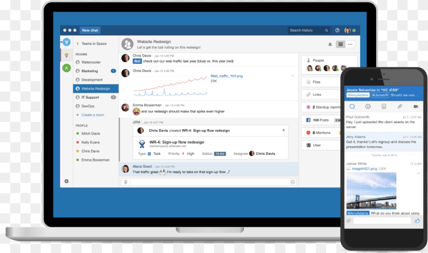 1047x621 But Unlike Skype Hipchat Doesn39t Allow Users To Go Slack Alternative, Computer, Electronics, Tablet Computer, Mobile Phone Clipart PNG