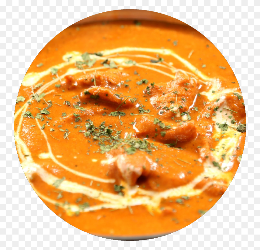 750x750 Butter Chicken, Bowl, Dish, Meal HD PNG Download