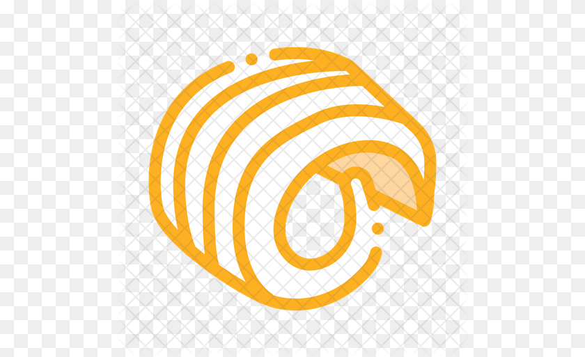 Butter Curl Icon Illustration, Food Transparent PNG
